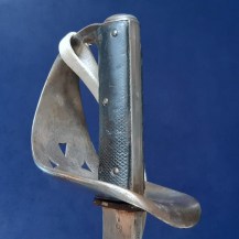 British 1890 Pattern Cavalry Troopers Sword, Duke of Lancasters Own Yeomanry and Army Service Corps 8